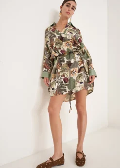 Camomilla Milano Camicie E Bluse|Abiti E Tute-Abito a camicia Cady fantasia
