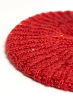 Camomilla Milano Cappelli-Basco Carole con paillettes