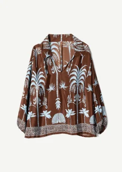 Camomilla Milano Camicie E Bluse-Blusa Bernie stampata con colletto