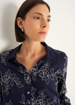 Camomilla Milano Camicie E Bluse-Camicia Callie con ricamo floreale