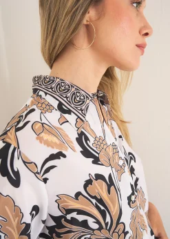 Camomilla Milano Camicie E Bluse-Camicia Candida stampata Archivio