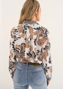 Camomilla Milano Camicie E Bluse-Camicia Candida stampata Archivio