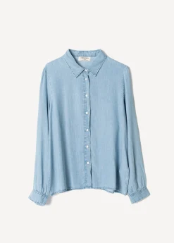Camomilla Milano Camicie E Bluse-Camicia Carioka in cotone e lino