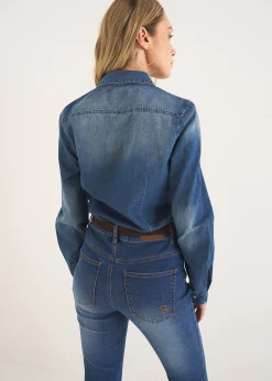Camomilla Milano Camicie E Bluse-Camicia Carly in denim