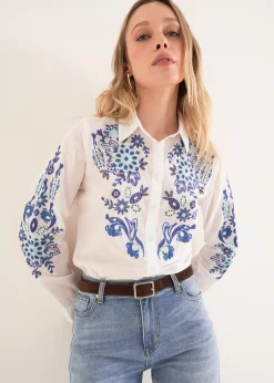 Camomilla Milano Camicie E Bluse-Camicia Carolyn in cotone