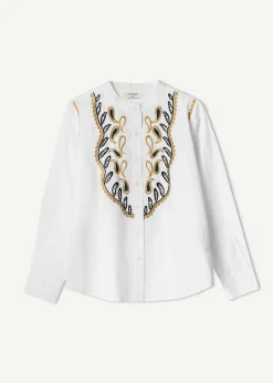 Camomilla Milano Camicie E Bluse-Camicia Catris ricamata