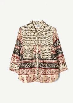 Camomilla Milano Camicie E Bluse-Camicia Cruise etnica