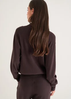 Camomilla Milano Cardigan-Cardigan Camilla con collo baby
