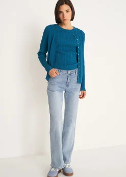 Camomilla Milano Cardigan-Cardigan Carry con bottoni Swarovski