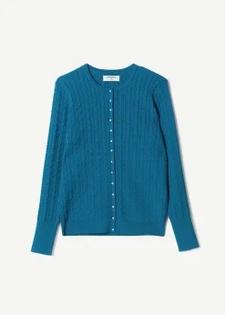 Camomilla Milano Cardigan-Cardigan Carry con bottoni Swarovski