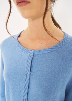 Camomilla Milano Cardigan-Cardigan Cassel in lana e cashmere