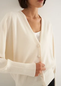 Camomilla Milano Cardigan-Cardigan Clarence con scollo a V