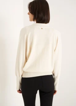 Camomilla Milano Cardigan-Cardigan Clarence con scollo a V