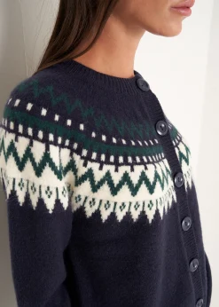 Camomilla Milano Cardigan-Cardigan Clio fantasia norvegese