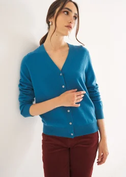 Camomilla Milano Cardigan-Cardigan Clooney in lana e cashmere