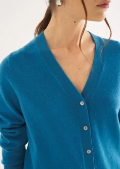 Camomilla Milano Cardigan-Cardigan Clooney in lana e cashmere