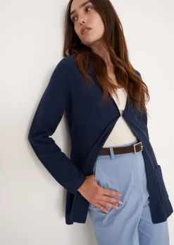 Camomilla Milano Cardigan-Cardigan Coral Midnight in filo