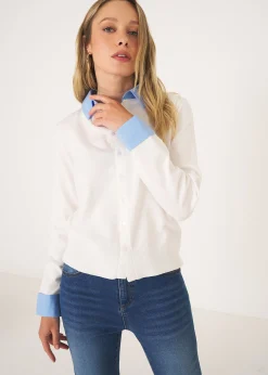 Camomilla Milano Cardigan-Cardigan Crazy con dettagli camicia
