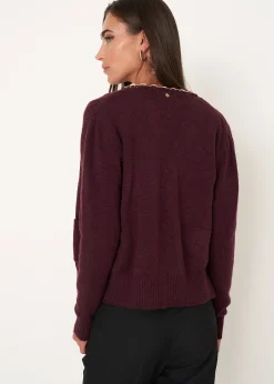 Camomilla Milano Cardigan-Cardigan Crimea con catena gold