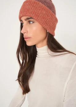 Camomilla Milano Cappelli-Cuffia Camy con risvolto a contrasto