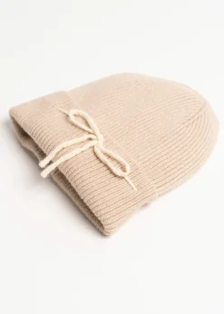 Camomilla Milano Cappelli-Cuffia Cladys con fiocco a contrasto