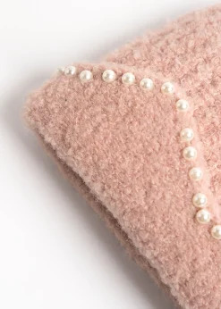 Camomilla Milano Cappelli-Cuffia Cylk con ricamo di perle