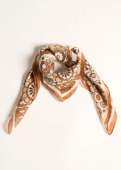 Camomilla Milano Sciarpe E Foulard-Foulard Sade in seta fantasia