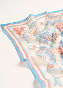 Camomilla Milano Sciarpe E Foulard-Foulard Sean in seta fantasia