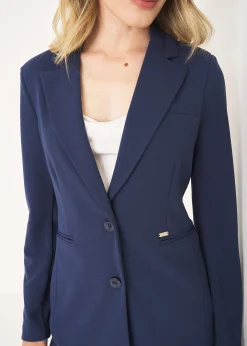 Camomilla Milano Tailleur|Giacche-Giacca Giselle-N in screppino