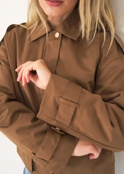 Camomilla Milano Giubbini-Giubbino Gary con zip nascosta