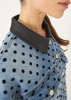 Camomilla Milano Giacche|Giubbini-Giubbino Geremy denim over