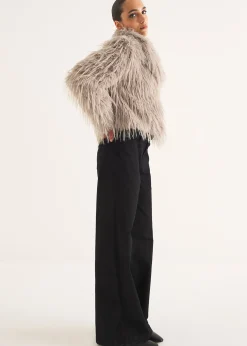 Camomilla Milano Montoni & Eco-Pellicce|Giubbini-Giubbino Gessica in eco pelliccia