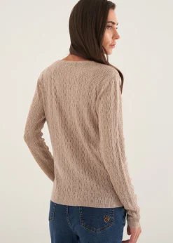Camomilla Milano Maglie-Maglia Maddie scollo a V con strass