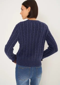 Camomilla Milano Maglie-Maglia Malvin a coste con dettagli maculati