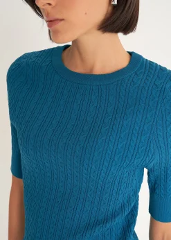 Camomilla Milano Maglie-Maglia Marcel con lavorazione a treccia