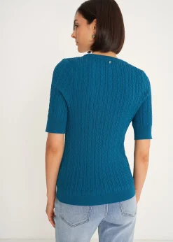 Camomilla Milano Maglie-Maglia Marcel con lavorazione a treccia