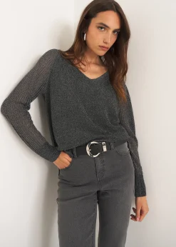 Camomilla Milano Maglie-Maglia Mariel in lurex