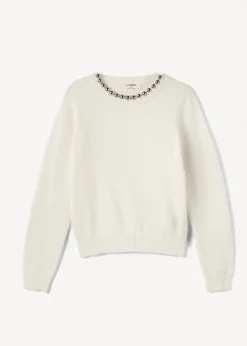 Camomilla Milano Maglie-Maglia Marisol con dettaglio gioiello