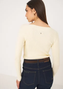 Camomilla Milano Maglie-Maglia Meggy a coste