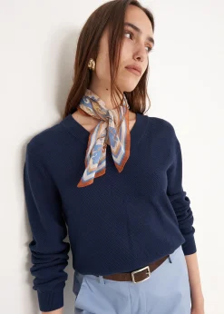 Camomilla Milano Maglie-Maglia Micol in viscosa e cotone