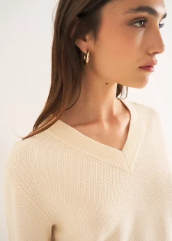 Camomilla Milano Maglie-Maglia Micol in viscosa e cotone