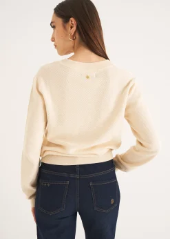 Camomilla Milano Maglie-Maglia Micol in viscosa e cotone