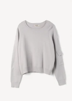 Camomilla Milano Maglie-Maglia Monia con tasca sulla manica