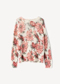 Camomilla Milano Maglie-Maglia Monica con motivo floreale all over