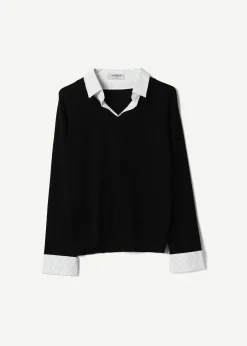 Camomilla Milano Maglie-Maglia Myka con dettagli pois
