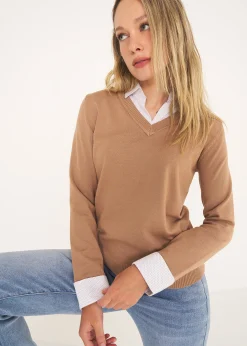 Camomilla Milano Maglie-Maglia Myka con dettagli pois