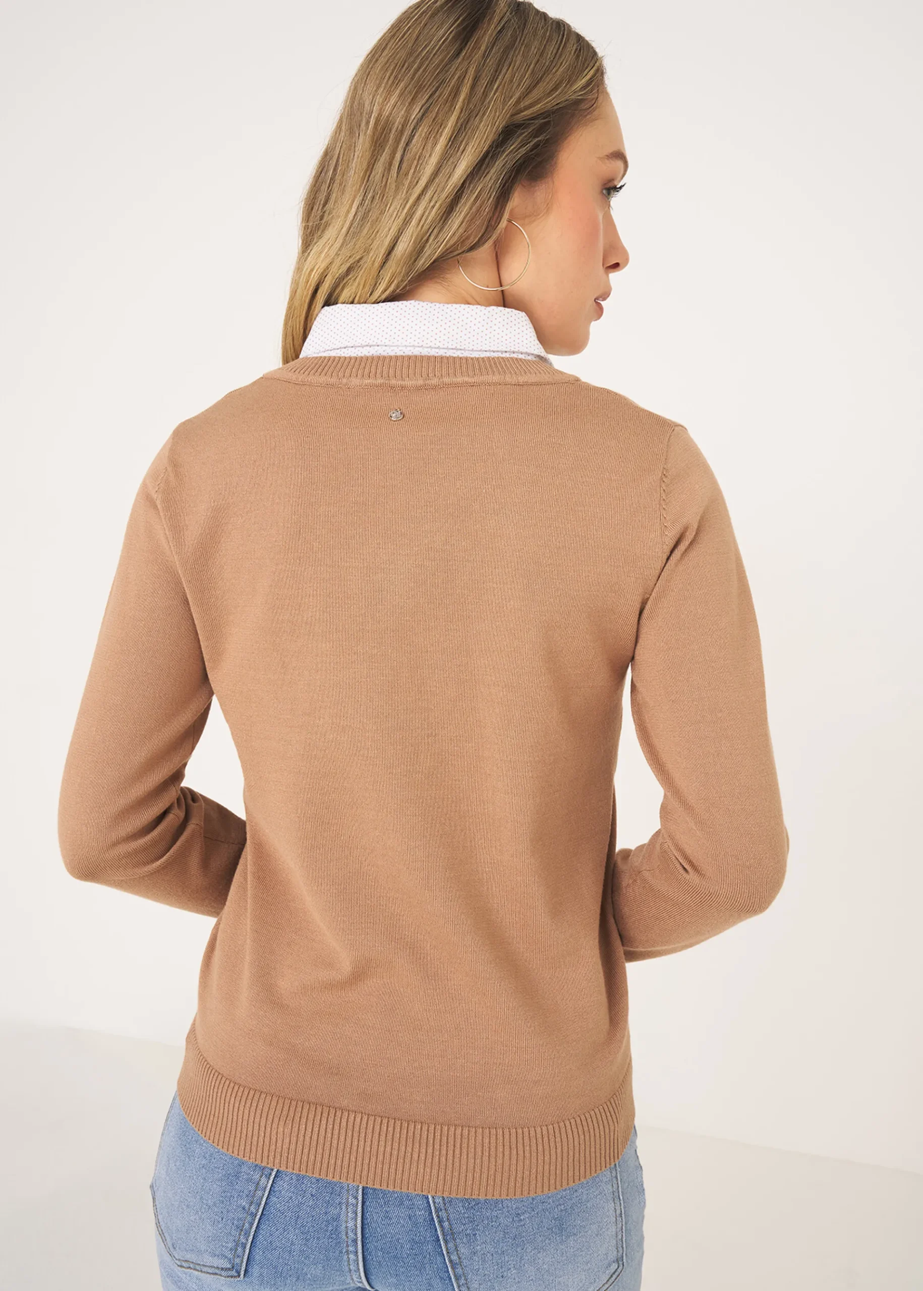 Camomilla Milano Maglie-Maglia Myka con dettagli pois
