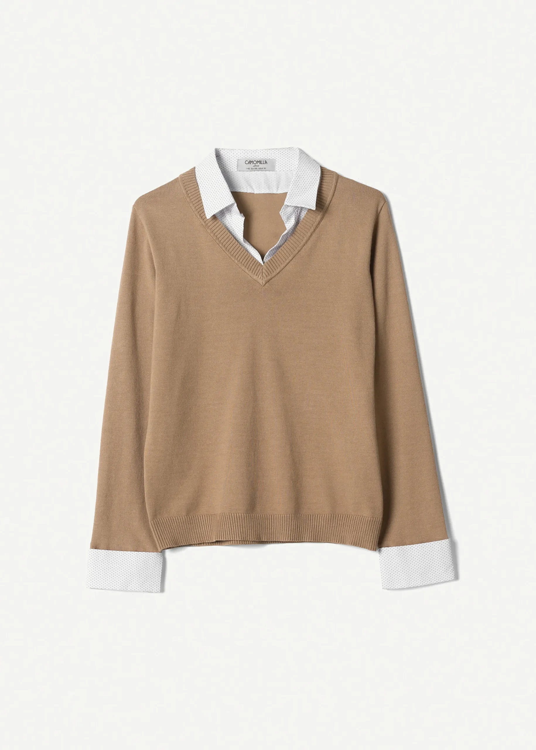 Camomilla Milano Maglie-Maglia Myka con dettagli pois