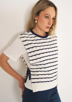 Camomilla Milano Maglie-Maglia Sensei doppio capo