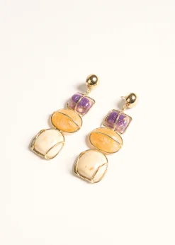 Camomilla Milano Bijoux-Orecchini Gwen con pietre